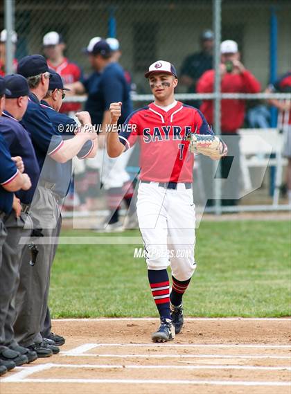 Thumbnail 3 in Sayre vs Southern Columbia (PIAA District IV 2A Final) photogallery.