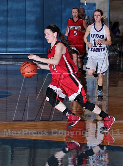 Thumbnail 2 in Sevier County vs Whitwell (Smoky Mountain Classic) photogallery.