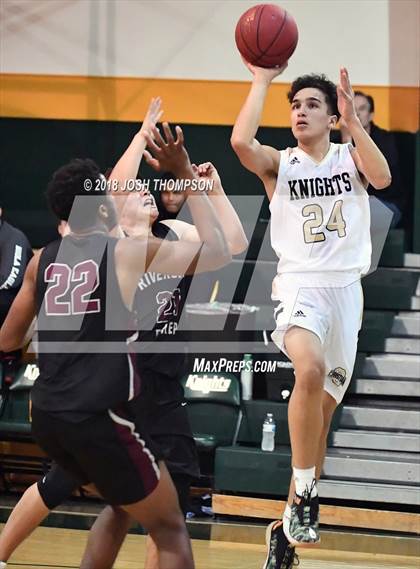 Thumbnail 1 in Ontario Christian vs. Riverside Prep photogallery.
