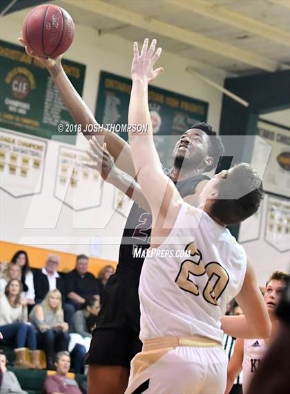Thumbnail 2 in Ontario Christian vs. Riverside Prep photogallery.