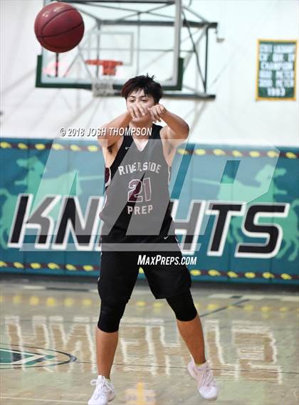 Thumbnail 2 in Ontario Christian vs. Riverside Prep photogallery.