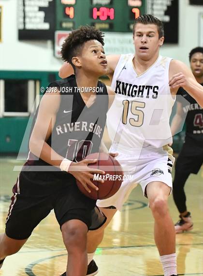 Thumbnail 3 in Ontario Christian vs. Riverside Prep photogallery.