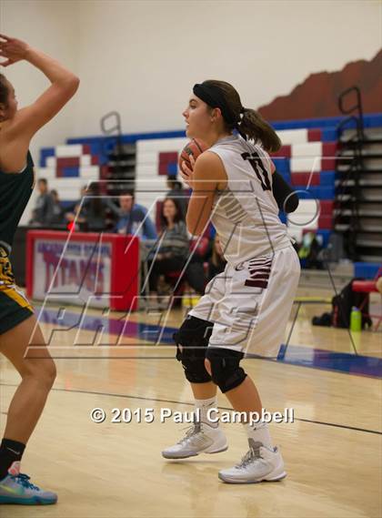 Thumbnail 2 in Desert Mountain vs Peoria (Arcadia Lady Hoops Tournament) photogallery.