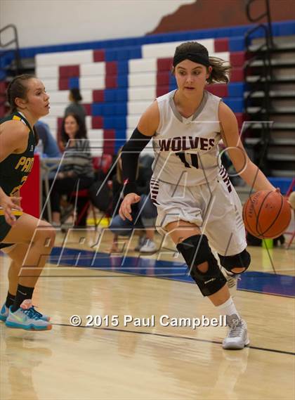 Thumbnail 3 in Desert Mountain vs Peoria (Arcadia Lady Hoops Tournament) photogallery.
