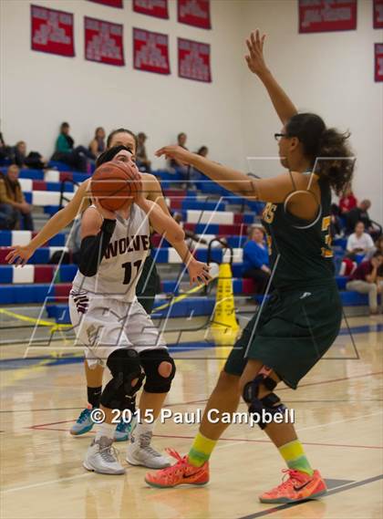 Thumbnail 3 in Desert Mountain vs Peoria (Arcadia Lady Hoops Tournament) photogallery.