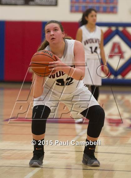 Thumbnail 3 in Desert Mountain vs Peoria (Arcadia Lady Hoops Tournament) photogallery.
