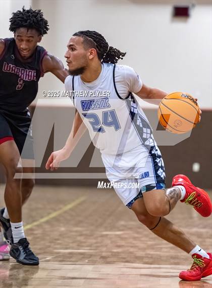 Thumbnail 1 in Living Water Christian vs. Riverside Christian Academy (Veterans Showcase 2025) photogallery.