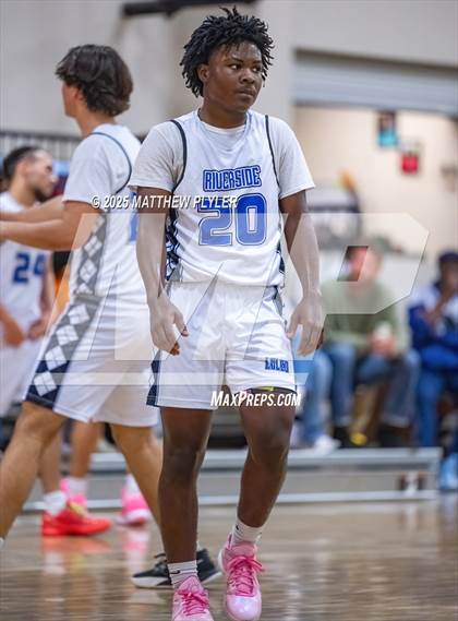 Thumbnail 3 in Living Water Christian vs. Riverside Christian Academy (Veterans Showcase 2025) photogallery.