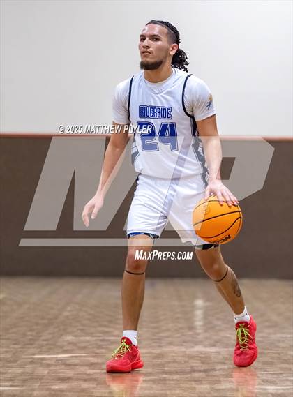 Thumbnail 3 in Living Water Christian vs. Riverside Christian Academy (Veterans Showcase 2025) photogallery.