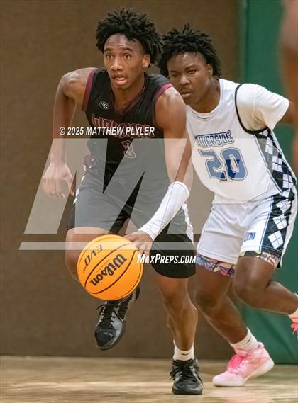 Thumbnail 1 in Living Water Christian vs. Riverside Christian Academy (Veterans Showcase 2025) photogallery.