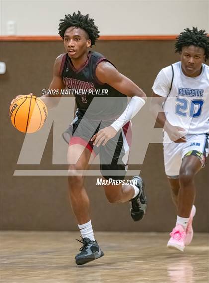 Thumbnail 1 in Living Water Christian vs. Riverside Christian Academy (Veterans Showcase 2025) photogallery.