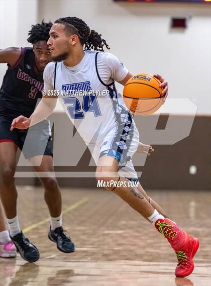 Thumbnail 2 in Living Water Christian vs. Riverside Christian Academy (Veterans Showcase 2025) photogallery.