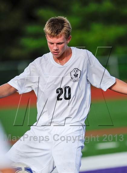 Thumbnail 3 in Fort Zumwalt West vs. Dunlap (Gateway City Soccer Classic) photogallery.