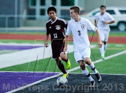 Thumbnail 1 in Fort Zumwalt West vs. Dunlap (Gateway City Soccer Classic) photogallery.