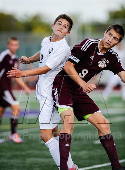 Thumbnail 3 in Fort Zumwalt West vs. Dunlap (Gateway City Soccer Classic) photogallery.