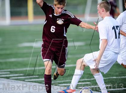 Thumbnail 1 in Fort Zumwalt West vs. Dunlap (Gateway City Soccer Classic) photogallery.