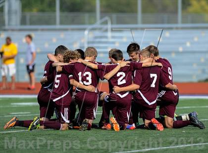 Thumbnail 1 in Fort Zumwalt West vs. Dunlap (Gateway City Soccer Classic) photogallery.