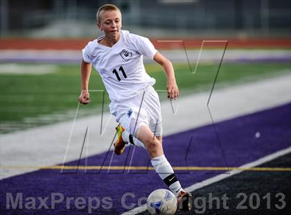 Thumbnail 3 in Fort Zumwalt West vs. Dunlap (Gateway City Soccer Classic) photogallery.