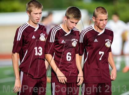 Thumbnail 3 in Fort Zumwalt West vs. Dunlap (Gateway City Soccer Classic) photogallery.