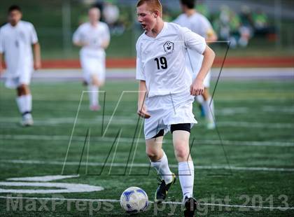 Thumbnail 3 in Fort Zumwalt West vs. Dunlap (Gateway City Soccer Classic) photogallery.