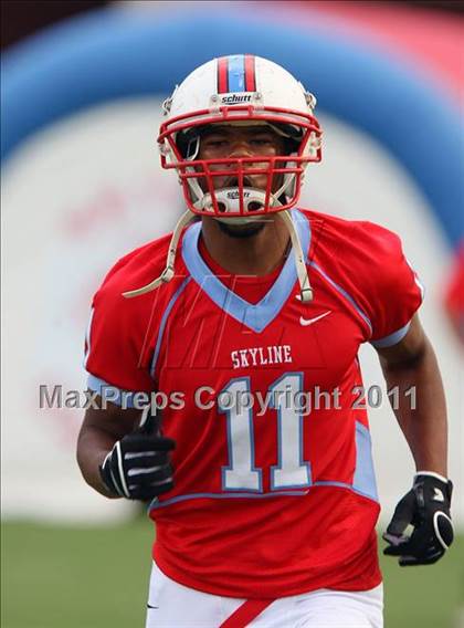 Thumbnail 3 in Skyline vs. DeSoto (5A Division 1 Area Playoff ) photogallery.
