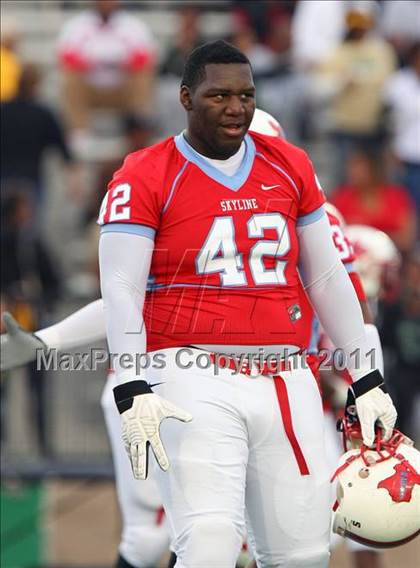 Thumbnail 3 in Skyline vs. DeSoto (5A Division 1 Area Playoff ) photogallery.