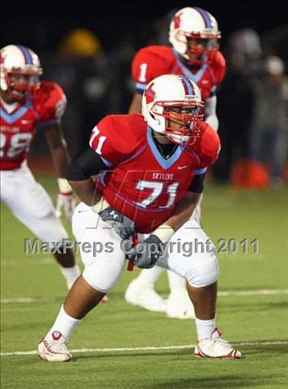 Thumbnail 2 in Skyline vs. DeSoto (5A Division 1 Area Playoff ) photogallery.
