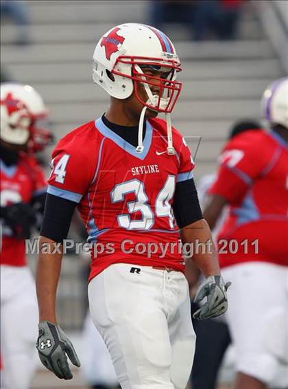 Thumbnail 2 in Skyline vs. DeSoto (5A Division 1 Area Playoff ) photogallery.