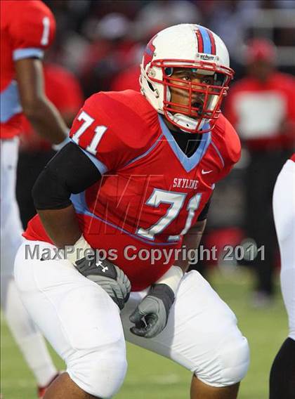 Thumbnail 2 in Skyline vs. DeSoto (5A Division 1 Area Playoff ) photogallery.
