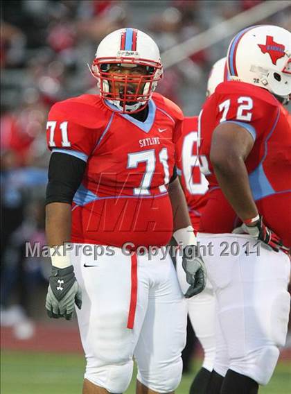 Thumbnail 1 in Skyline vs. DeSoto (5A Division 1 Area Playoff ) photogallery.