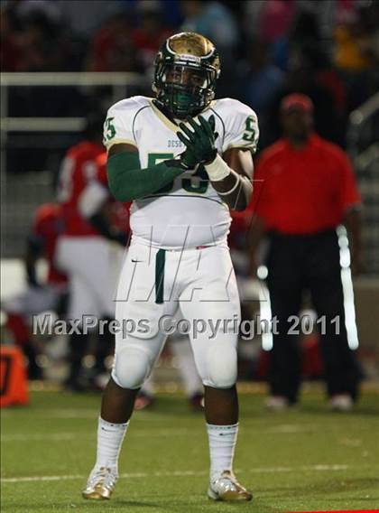 Thumbnail 3 in Skyline vs. DeSoto (5A Division 1 Area Playoff ) photogallery.