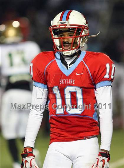 Thumbnail 3 in Skyline vs. DeSoto (5A Division 1 Area Playoff ) photogallery.