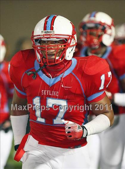 Thumbnail 1 in Skyline vs. DeSoto (5A Division 1 Area Playoff ) photogallery.