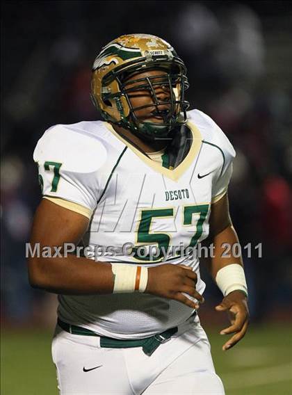 Thumbnail 3 in Skyline vs. DeSoto (5A Division 1 Area Playoff ) photogallery.