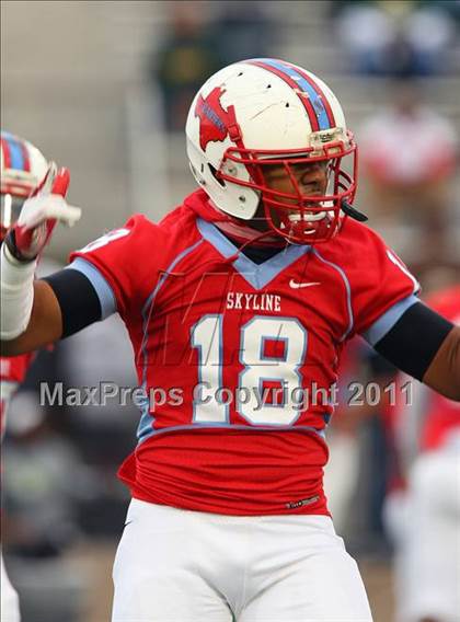 Thumbnail 1 in Skyline vs. DeSoto (5A Division 1 Area Playoff ) photogallery.