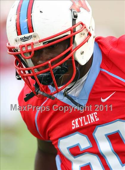 Thumbnail 2 in Skyline vs. DeSoto (5A Division 1 Area Playoff ) photogallery.