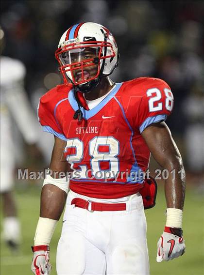 Thumbnail 3 in Skyline vs. DeSoto (5A Division 1 Area Playoff ) photogallery.