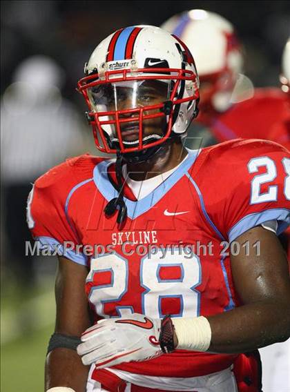 Thumbnail 2 in Skyline vs. DeSoto (5A Division 1 Area Playoff ) photogallery.