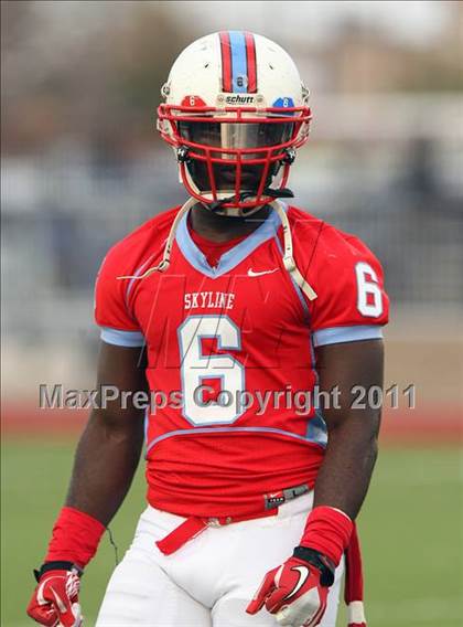 Thumbnail 3 in Skyline vs. DeSoto (5A Division 1 Area Playoff ) photogallery.