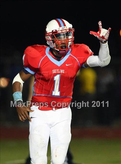 Thumbnail 1 in Skyline vs. DeSoto (5A Division 1 Area Playoff ) photogallery.