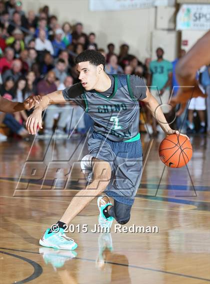 Thumbnail 3 in  Montverde Academy vs. Chino Hills (City of Palms Classic) photogallery.