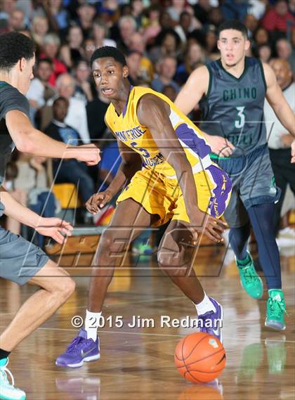 Thumbnail 1 in  Montverde Academy vs. Chino Hills (City of Palms Classic) photogallery.