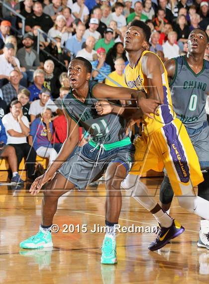 Thumbnail 3 in  Montverde Academy vs. Chino Hills (City of Palms Classic) photogallery.