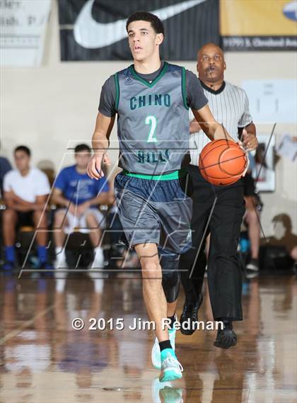 Thumbnail 1 in  Montverde Academy vs. Chino Hills (City of Palms Classic) photogallery.