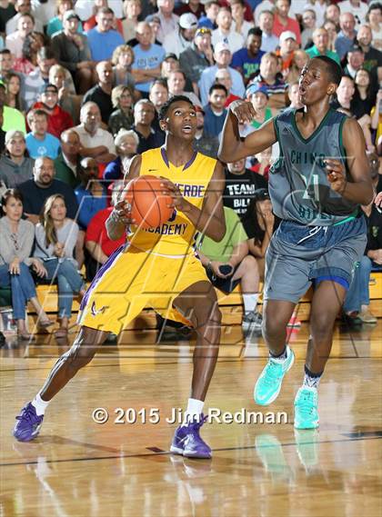 Thumbnail 2 in  Montverde Academy vs. Chino Hills (City of Palms Classic) photogallery.
