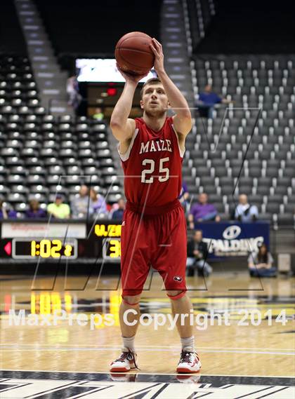 Thumbnail 2 in Maize vs. East (KSHSAA 6A Third Place) photogallery.