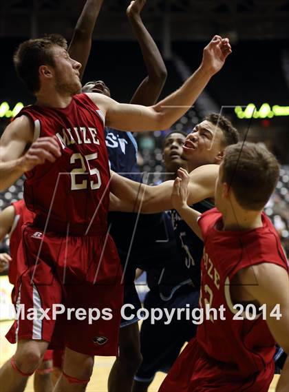 Thumbnail 3 in Maize vs. East (KSHSAA 6A Third Place) photogallery.