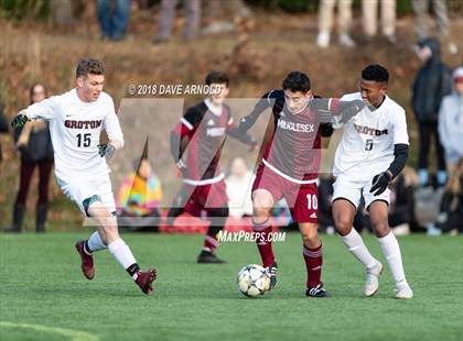 Thumbnail 2 in Groton School @ Middlesex (NEPSAC Class B Quarterfinal) photogallery.