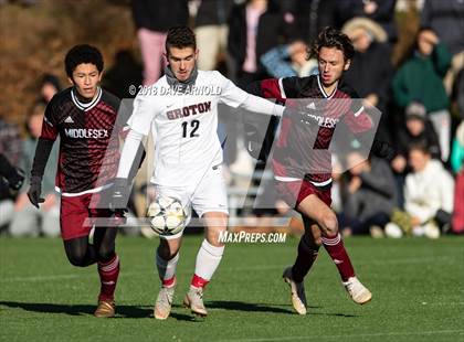 Thumbnail 3 in Groton School @ Middlesex (NEPSAC Class B Quarterfinal) photogallery.
