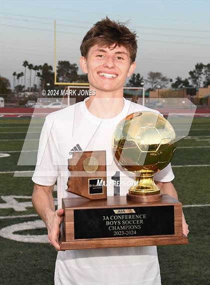 Thumbnail 3 in  Gilbert Christian vs. Pusch Ridge Christian Academy (AIA 3A Final - Awards) photogallery.